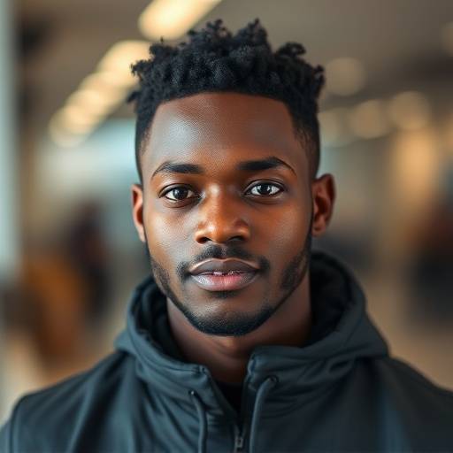 Portrait of Mr. Emmanuel Oundo, Head of Technology Department at Bright Futures Academy